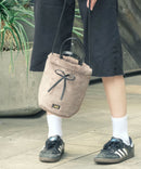 【Lee/リー】フェイクファー巾着バッグ