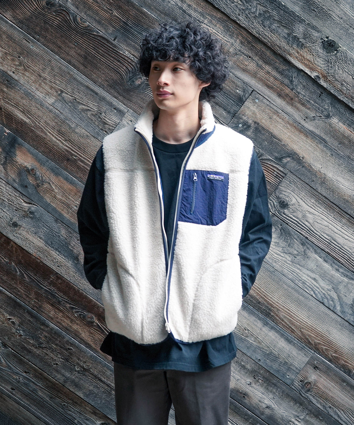 2025AW新色追加！】CONCORD 防風 ボア ベスト RAGGED MOUNTAIN