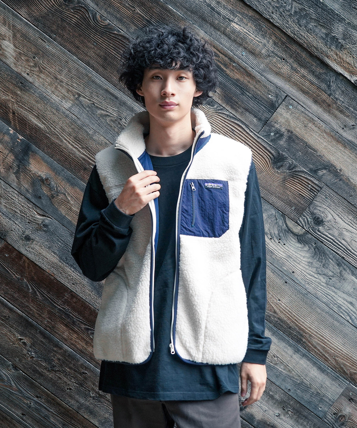 2025AW新色追加！】CONCORD 防風 ボア ベスト RAGGED MOUNTAIN