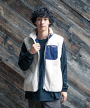 【2025AW新色追加！】CONCORD 防風 ボア ベスト RAGGED MOUNTAIN ラギットマウンテン ボア 防風 ベスト 防寒 重ね着 定番 重宝 コーデ 暖かい