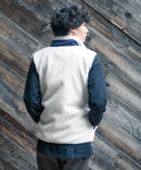 【2025AW新色追加！】CONCORD 防風 ボア ベスト RAGGED MOUNTAIN ラギットマウンテン ボア 防風 ベスト 防寒 重ね着 定番 重宝 コーデ 暖かい