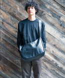 【BEVERLY HILLS POLO CLUB/ビバリーヒルズポロクラブ 】フェイクレザー ビッグショルダーバッグ