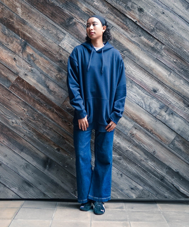 【RAGGED MOUNTAIN/ラギットマウンテン】BBELMONT/ベルモント エンボス加工 プルオーバー パーカー