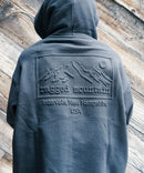 【RAGGED MOUNTAIN/ラギットマウンテン】BBELMONT/ベルモント エンボス加工 プルオーバー パーカー