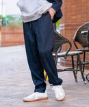 ストレッチ ツイル イージー トラウザー イージーケア マシンウォッシャブル 防シワ 大人カジュアル 美シルエット ジャストサイズ BLUE STANDARD ブルースタンダード