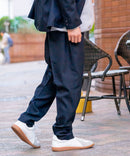 ストレッチ ツイル イージー トラウザー イージーケア マシンウォッシャブル 防シワ 大人カジュアル 美シルエット ジャストサイズ BLUE STANDARD ブルースタンダード