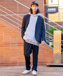 ストレッチ ツイル イージー トラウザー イージーケア マシンウォッシャブル 防シワ 大人カジュアル 美シルエット ジャストサイズ BLUE STANDARD ブルースタンダード