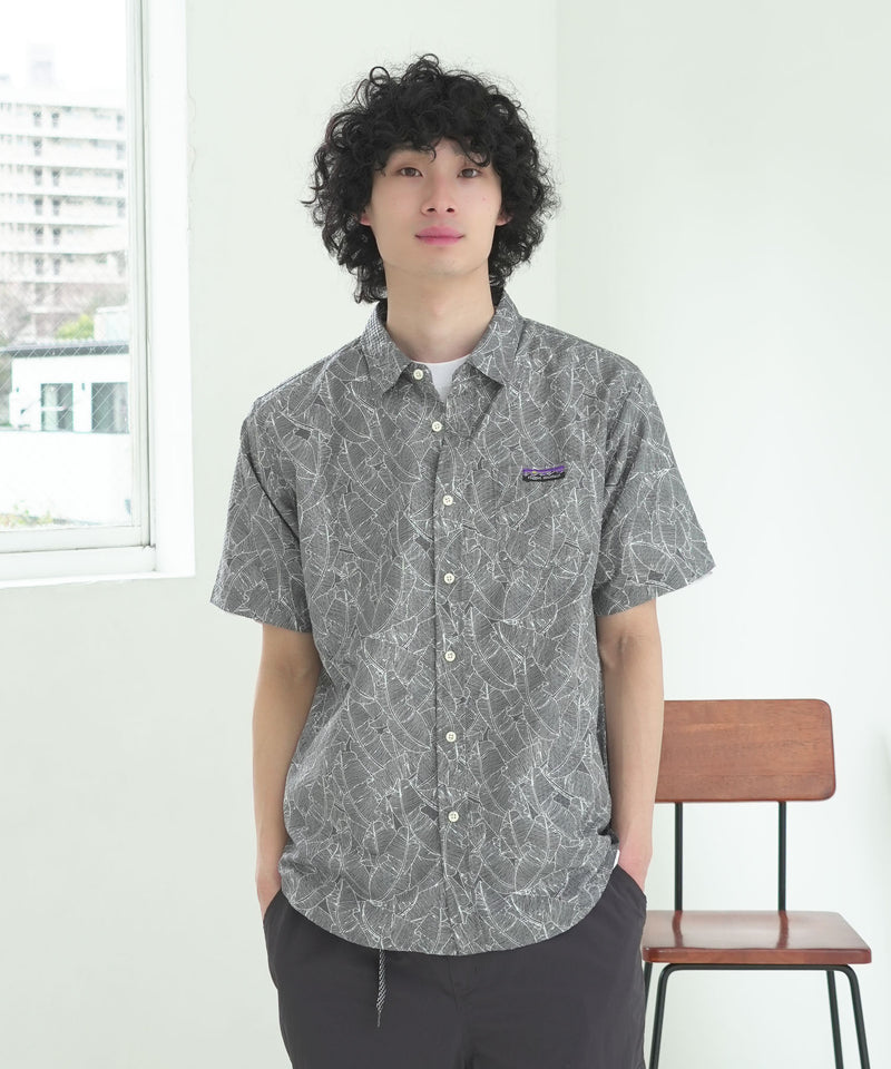 RAGGED MOUNTAIN/ラギッドマウンテン】ライトリップル 総柄シャツ