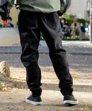 蓄熱 フリース ジョガーパンツ スペースグラム