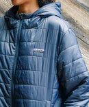 DURHAM/ダラム 中綿 フルジップ フーデッド ジャケット エコダウン【RAGGED MOUNTAIN/ラギットマウンテン】