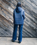 DURHAM/ダラム 中綿 フルジップ フーデッド ジャケット エコダウン【RAGGED MOUNTAIN/ラギットマウンテン】