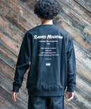 【RAGGED MOUNTAIN/ラギットマウンテン】ALTON/アルトン バックプリント スウェットトレーナー