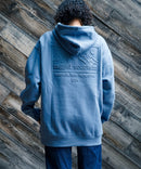 【RAGGED MOUNTAIN/ラギットマウンテン】BBELMONT/ベルモント エンボス加工 プルオーバー パーカー