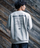 【RAGGED MOUNTAIN/ラギットマウンテン】ALTON/アルトン バックプリント スウェットトレーナー