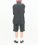 【NATURAL STORY/ナチュラルストーリー】【涼しく快適！リネンタッチ】 ストレッチシャツ 夏服 リネンライク 清涼感 羽織り