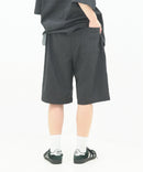 【NATURAL STORY/ナチュラルストーリー】【涼しく快適！リネンタッチ】 ストレッチショートパンツ 夏服 リネンライク 清涼感