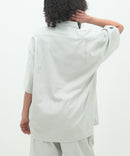 【NATURAL STORY/ナチュラルストーリー】【涼しく快適！リネンタッチ】 ストレッチシャツ 夏服 リネンライク 清涼感 羽織り