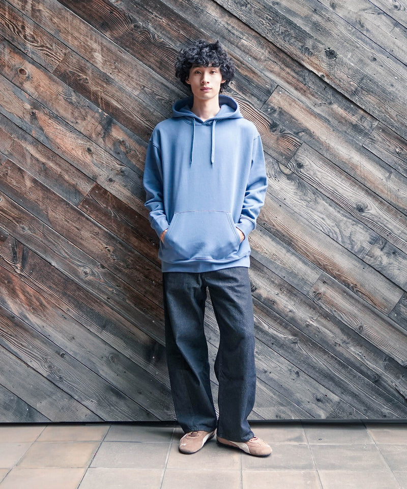 【RAGGED MOUNTAIN/ラギットマウンテン】BBELMONT/ベルモント エンボス加工 プルオーバー パーカー