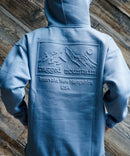 【RAGGED MOUNTAIN/ラギットマウンテン】BBELMONT/ベルモント エンボス加工 プルオーバー パーカー