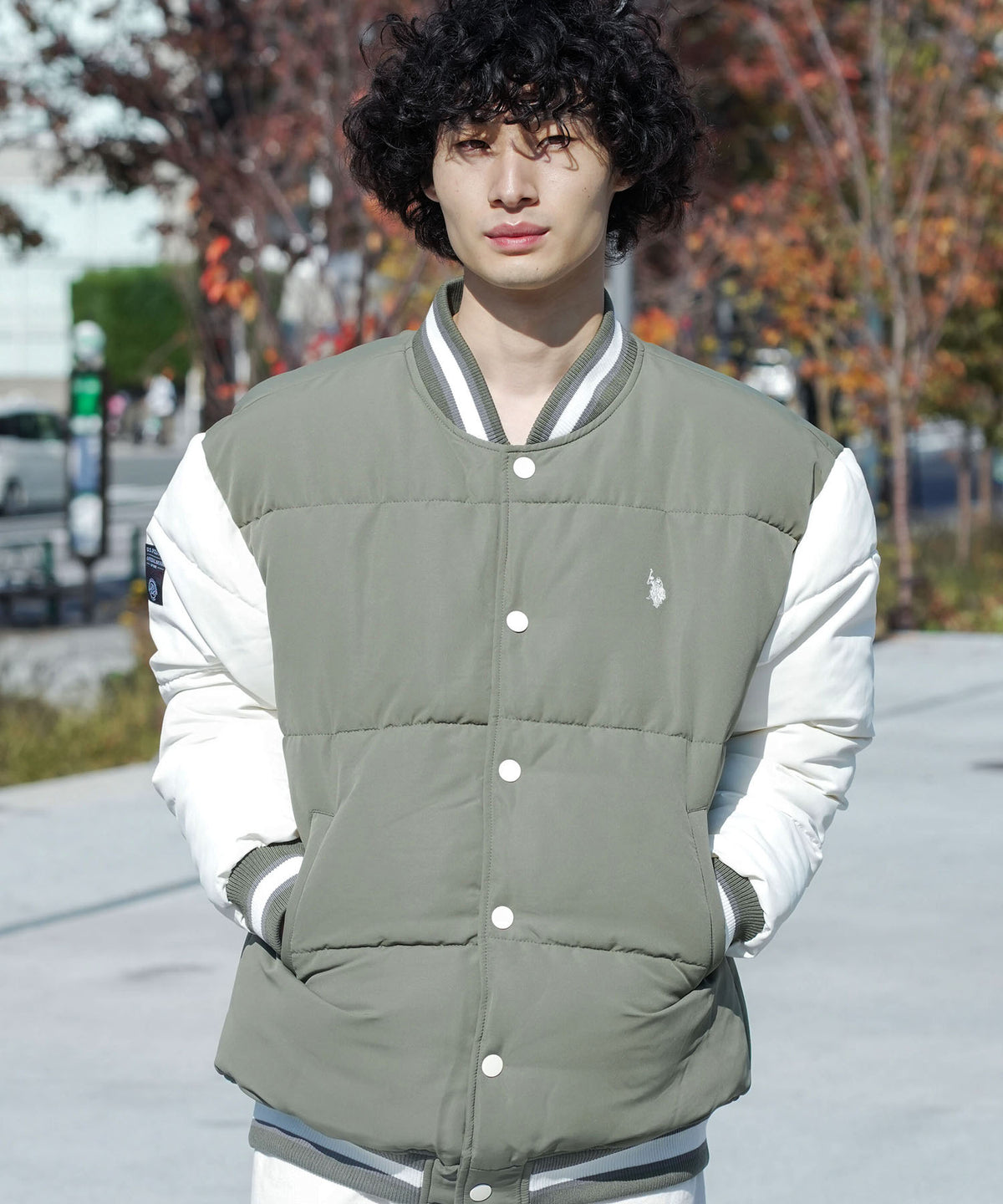 U.S. POLO ASSN. /ユーエスポロアッスン 】パデッドヴァーシティ