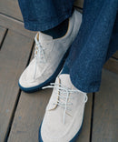 【U.S. POLO ASSN./ユーエスポロアッスン】フェイクスウェードモカシン