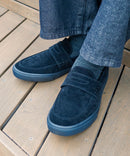 【U.S. POLO ASSN./ユーエスポロアッスン】フェイクスウェードローファー