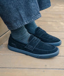 【U.S. POLO ASSN./ユーエスポロアッスン】フェイクスウェードローファー