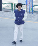 【U.S. POLO ASSN. /ユーエスポロアッスン 】パデッドヴァーシティジャケット スタジャン