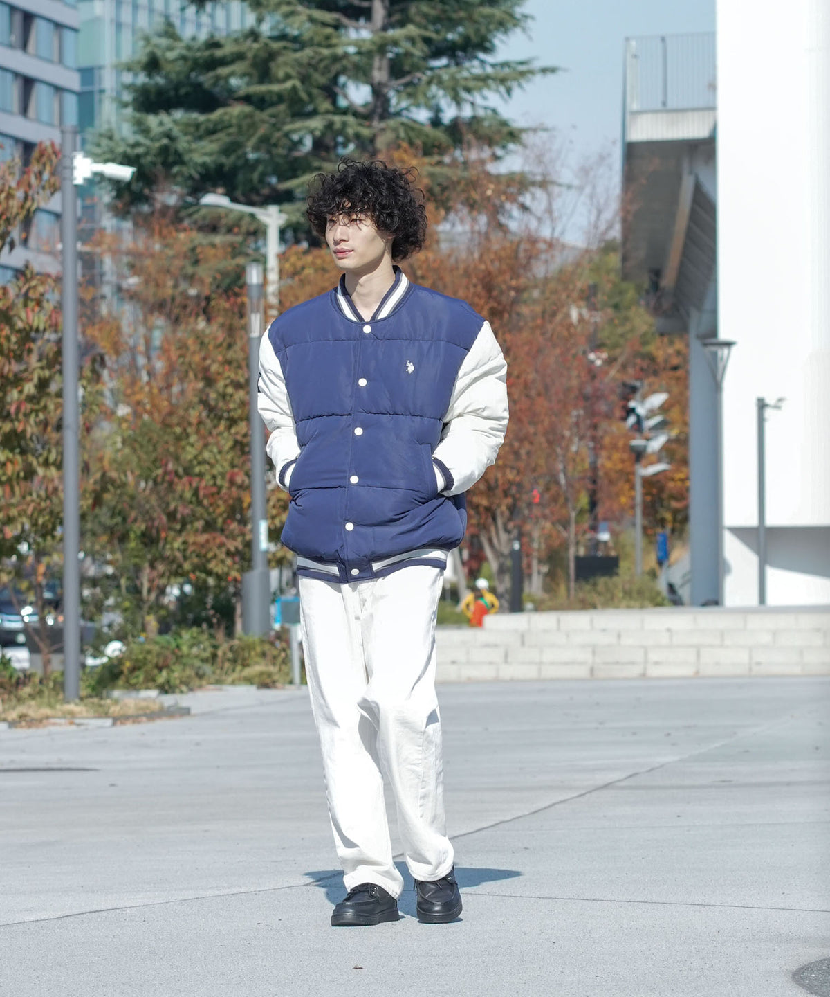 U.S. POLO ASSN. /ユーエスポロアッスン 】パデッドヴァーシティ