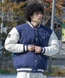 【U.S. POLO ASSN. /ユーエスポロアッスン 】パデッドヴァーシティジャケット スタジャン