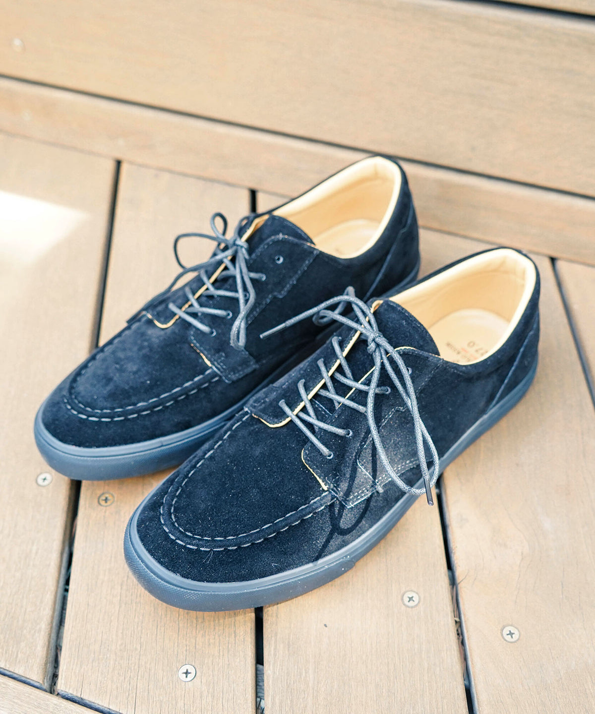 U.S. POLO ASSN./ユーエスポロアッスン】フェイクスウェードモカシン
