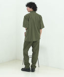 【NATURAL STORY/ナチュラルストーリー】【涼しく快適！リネンタッチ】 ストレッチシャツ 夏服 リネンライク 清涼感 羽織り