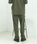 【NATURAL STORY/ナチュラルストーリー】【涼しく快適！リネンタッチ】 ストレッチイージーパンツ 蒸れにくい 夏服 リネンライク 清涼感