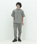 【NATURAL STORY/ナチュラルストーリー】【涼しく快適！リネンタッチ】 ストレッチシャツ 夏服 リネンライク 清涼感 羽織り