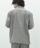 【NATURAL STORY/ナチュラルストーリー】【涼しく快適！リネンタッチ】 ストレッチシャツ 夏服 リネンライク 清涼感 羽織り