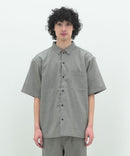 【NATURAL STORY/ナチュラルストーリー】【涼しく快適！リネンタッチ】 ストレッチシャツ 夏服 リネンライク 清涼感 羽織り