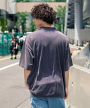 VNTG 1/4ZIP TOP シャツ 半袖 ワンポイント ハーフジップ パウダーブリーチ【BEN DAVIS/ベンデイビス）】