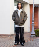 ファイバー 中綿 MA-1 エコダウン 防風 撥水 ストレッチ 軽量 メンズ レディース ユニセックス UNIIT ユニット