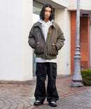 ファイバー 中綿 MA-1 エコダウン 防風 撥水 ストレッチ 軽量 メンズ レディース ユニセックス UNIIT ユニット