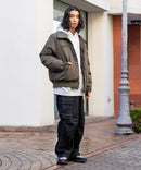 ファイバー 中綿 MA-1 エコダウン 防風 撥水 ストレッチ 軽量 メンズ レディース ユニセックス UNIIT ユニット