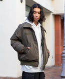 ファイバー 中綿 MA-1 エコダウン 防風 撥水 ストレッチ 軽量 メンズ レディース ユニセックス UNIIT ユニット