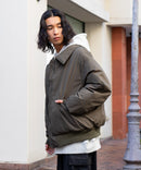 ファイバー 中綿 MA-1 エコダウン 防風 撥水 ストレッチ 軽量 メンズ レディース ユニセックス UNIIT ユニット