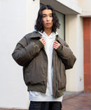 ファイバー 中綿 MA-1 エコダウン 防風 撥水 ストレッチ 軽量 メンズ レディース ユニセックス UNIIT ユニット