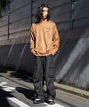 フェイク スエード ワンポイント 刺繍 クルーネック UNIIT ユニット