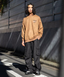 フェイク スエード ワンポイント 刺繍 クルーネック UNIIT ユニット