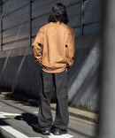 フェイク スエード ワンポイント 刺繍 クルーネック UNIIT ユニット