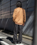 フェイク スエード ワンポイント 刺繍 クルーネック UNIIT ユニット