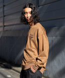 フェイク スエード ワンポイント 刺繍 クルーネック UNIIT ユニット