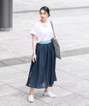 【汗染みの目立ちにくいTシャツ ZEROSTAIN/ゼロステイン】ロールカフラウンドヘムTシャツ レディース 汗染み防止 撥水加工 多機能 zo