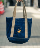 デニムトートバッグ【BEVERLY HILLS POLO CLUB/ビバリーヒルズポロクラブ】